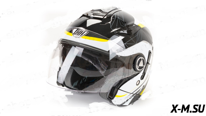 Шлем "THH" T-396 YEL/WHT ADAPTER